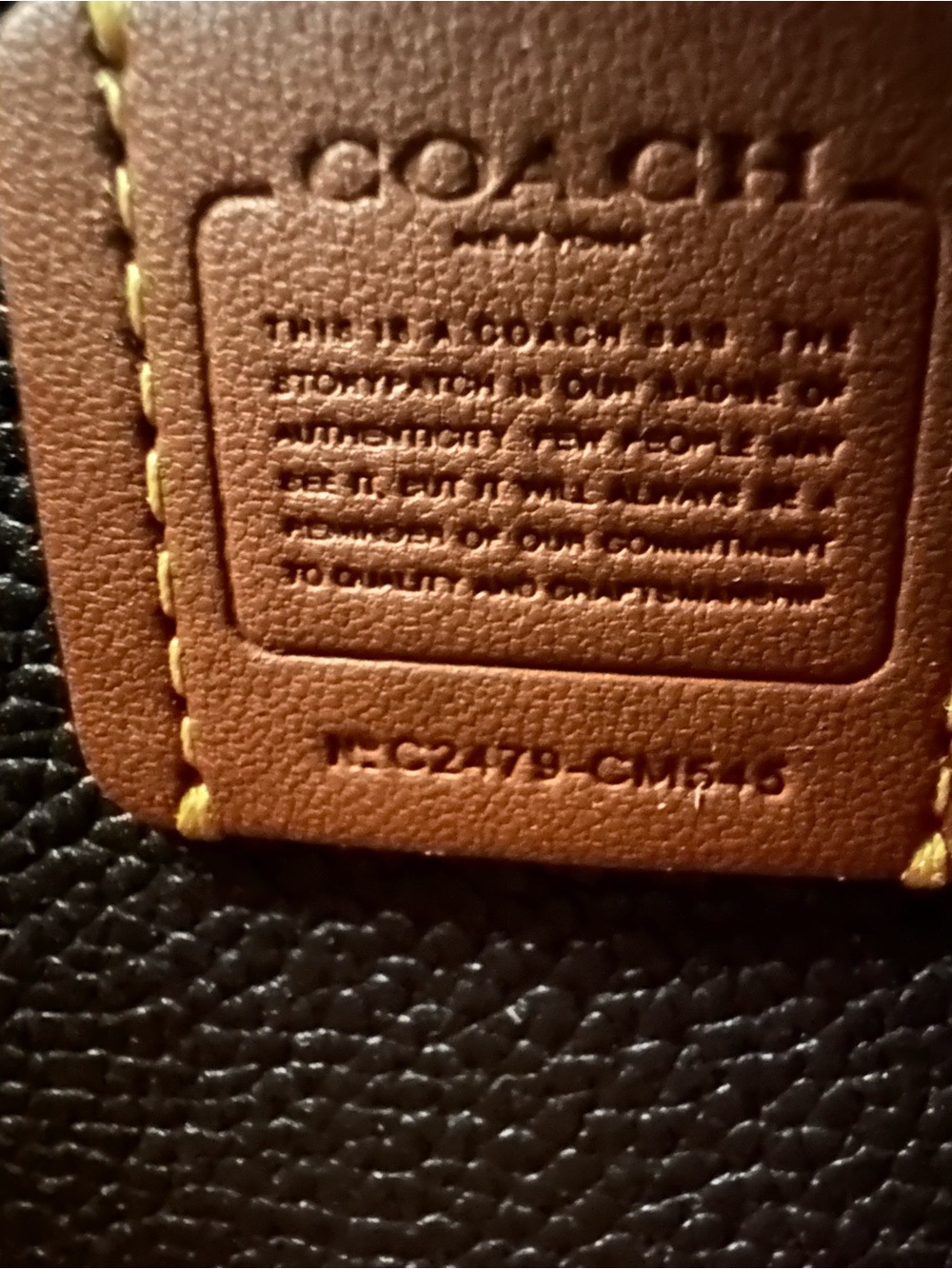 Coach Lana 23 Black Leather - Picture 12 of 16